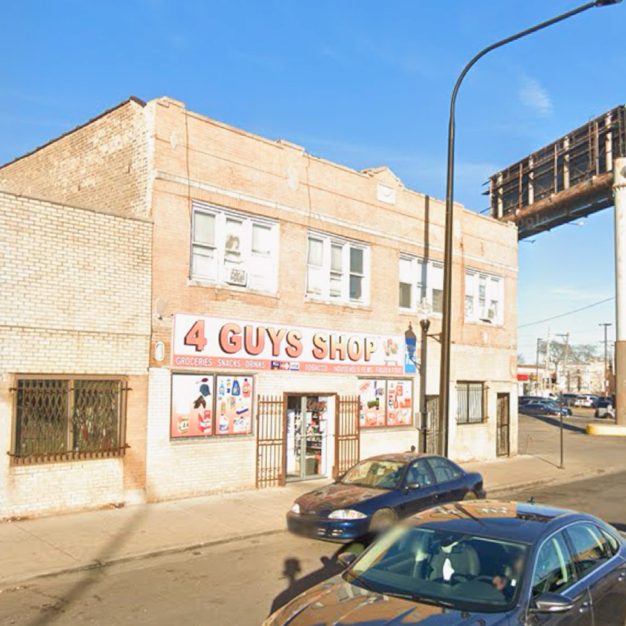 Commercial facade - before